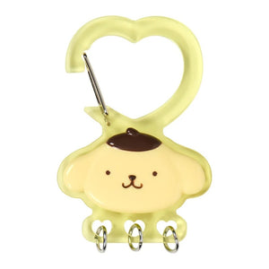 Pompompurin Besties Carabiner Keychain Accessory Japan Original