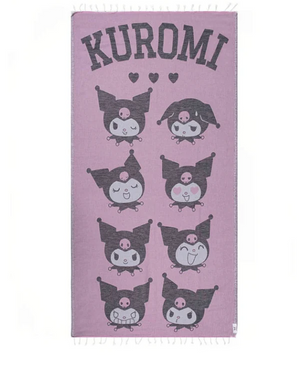 Kuromi x Sand Cloud Beach Towel (Cheeky) Home Goods Sand Cloud