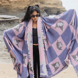 Kuromi x Sand Cloud Party Blanket (Cheeky) Home Goods Sand Cloud