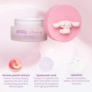 Hello Kitty and Friends x The Crème Shop Dewy Peach Enriched Cream Beauty The Crème Shop