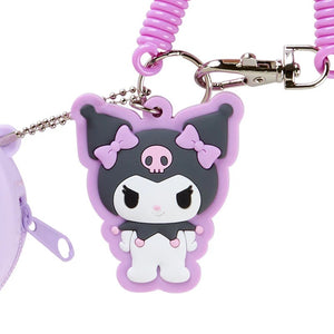 Kuromi Mini Silicone Case Keychain Accessory Japan Original