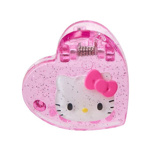 Hello Kitty 4-pc Mini Glitter Hair Clip Set (Pink) Accessory Japan Original