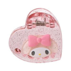My Melody 4-pc Mini Glitter Hair Clip Set Accessory Japan Original