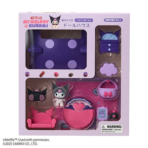 Kuromi Dollhouse Playset (My Melody & Kuromi Netflix Series) Toys&Games Japan Original