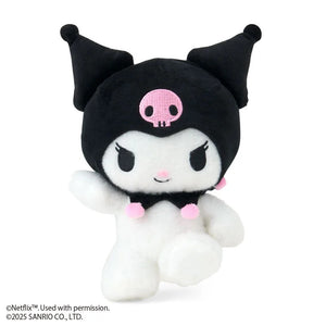 Kuromi 8" Posable Plush (My Melody & Kuromi Netflix Series) Plush Japan Original