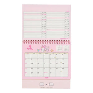 My Melody 2026 Desk Calendar Stationery Japan Original