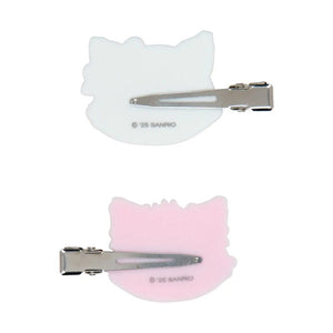 Charmmy Kitty Besties Flocked Mini Hair Clip Set Accessory Japan Original