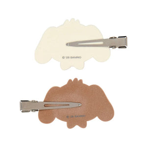 Sugarbunnies Besties Flocked Mini Hair Clip Set Accessory Japan Original