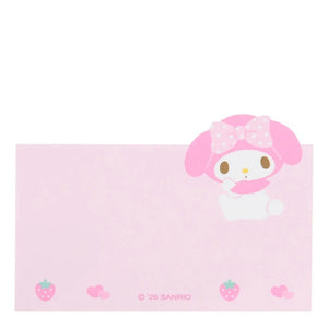 My Melody 3-Tier Mini Memo Pad (Expressions) Stationery Japan Original
