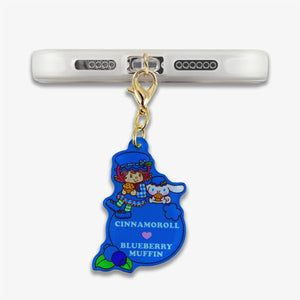 Hello Kitty and Friends x Sonix Strawberry Shortcake Charging Port 3-Pc Charms Set (Apple, Blueberry, Orange) Accessory BySonix Inc.
