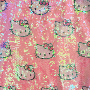 Hello Kitty x Lola + The Boys Adult Sequin Dress (Pink) Apparel Lola and The Boys NYC INC