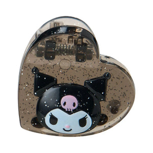 Kuromi 4-pc Mini Glitter Hair Clip Set Accessory Japan Original