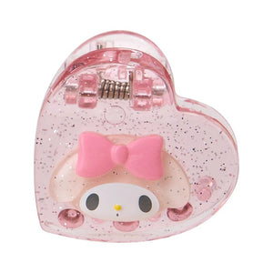 My Melody 4-pc Mini Glitter Hair Clip Set Accessory Japan Original