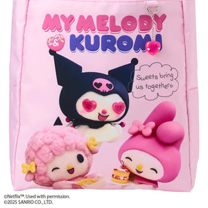 My Melody & Kuromi Tote Bag (My Melody & Kuromi Netflix Series) Bags Japan Original