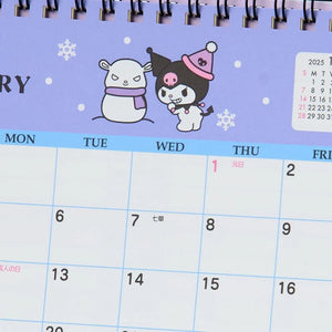 Kuromi 2026 Desk Calendar Stationery Japan Original