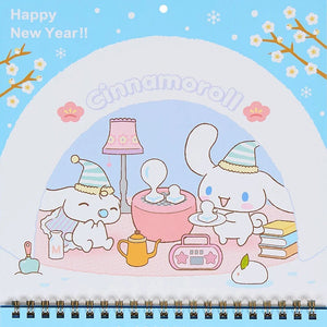 Cinnamoroll 2026 Wall Calendar Stationery Japan Original