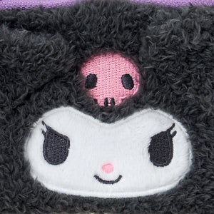 Kuromi Fuzzy Mini Zipper Pouch Bags Japan Original