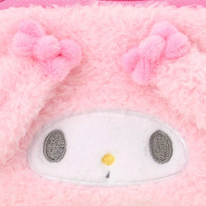 My Melody Fuzzy Mini Zipper Pouch Bags Japan Original