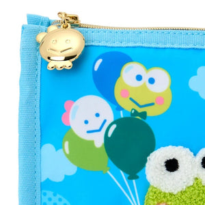 Keroppi Mini Zipper Pouch (Adventure Balloon Series) Bags Japan Original