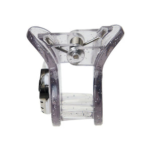 Hello Kitty 4-pc Mini Glitter Hair Clip Set (Silver) Accessory Japan Original