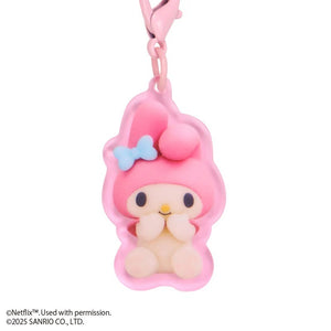 My Melody Acrylic Keychain (My Melody & Kuromi Netflix Series) Accessory Japan Original