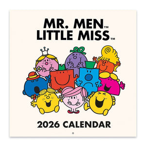 Mr Men Little Miss x Studio Oh! 2026 Wall Calendar Sales Prom Studio Oh