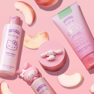 Hello Kitty and Friends x The Crème Shop Dewy Peach Hyaluronic Cleanser Beauty The Crème Shop