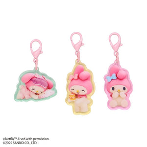 My Melody Acrylic Keychain (My Melody & Kuromi Netflix Series) Accessory Japan Original