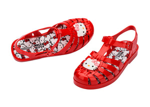 Hello Kitty x Melissa Possession Jelly Sandal (Red) Shoes Melissa