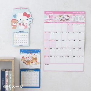 Hello Kitty 2026 Die-Cut Wall Calendar Seasonal Japan Original