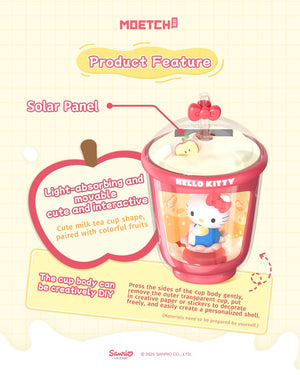 Sanrio Characters Milk Tea Cup Series Light Motion Blind Box Toys&Games Mascot Fun Inc