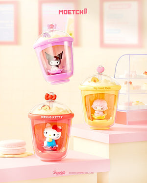 Sanrio Characters Milk Tea Cup Series Light Motion Blind Box Toys&Games Mascot Fun Inc