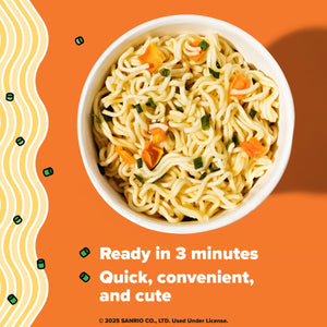 Hello Kitty x A-SHA Hot 'N Sour Noodle Soup (Single Cup) Home Goods ASHA FOODS USA CO INC