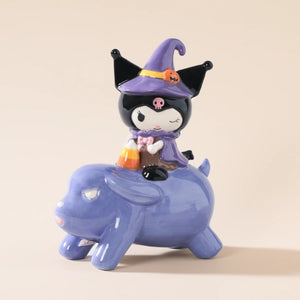 Kuromi & Baku Ceramic Figurine Home Goods Blue Sky Clayworks
