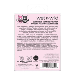 My Melody & Kuromi x Wet n Wild Luminous Setting Powder (My Melody) Beauty MARKWINS
