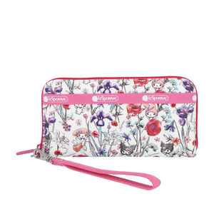 My Melody & Kuromi x LeSportsac Tech Wallet Wristlet Bags LeSportsac