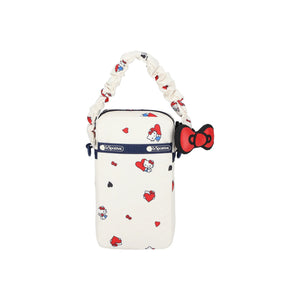 Hello Kitty x LeSportsac Mini Phone Crossbody (Heart To Heart) Bags LeSportsac