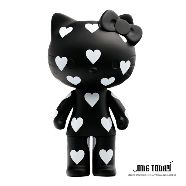 HELLO KITTY BLACK フィギュア　新品 Hello Kitty x ONE TODAY Figurine (Heart - Black Series)