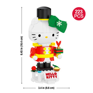 Hello Kitty Holiday Nutcracker Decoration Building Set Seasonal Brickcraft