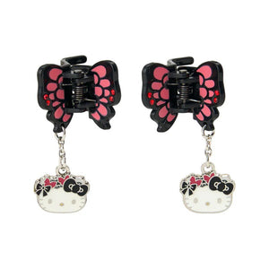 Hello Kitty Mini Hair Claw Set (Monarch Butterfly Series) Accessory Japan Original