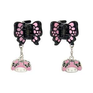 My Melody Mini Hair Claw Set (Monarch Butterfly Series) Accessory Japan Original