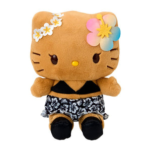 Hello Kitty Black 8" Plush (Suntan Series) Plush Japan Original