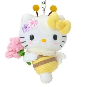 Hello Kitty Plush Mascot Keychain (Sweet As Can Bee Series) Accessory Japan Original