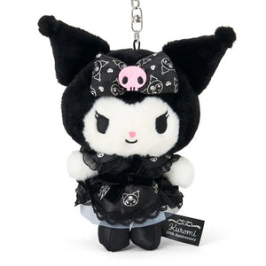Kuromi Dress Plush Mascot Keychain (20th Anniv. Special Key Series) Accessory Japan Original