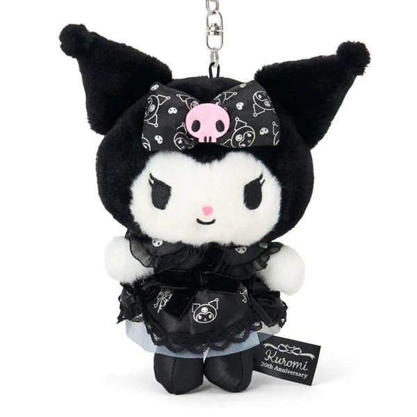 Kuromi Dress Plush Mascot Keychain (20th Anniv. Special Key Series)