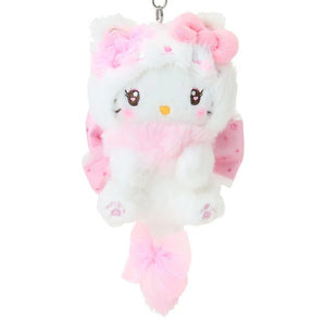 Hello Kitty Plush Mascot Keychain (Milky Kitten Series) Accessory Japan Original