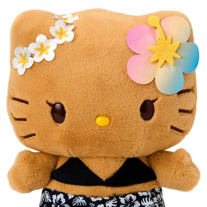 Hello Kitty Black 8" Plush (Suntan Series) Plush Japan Original