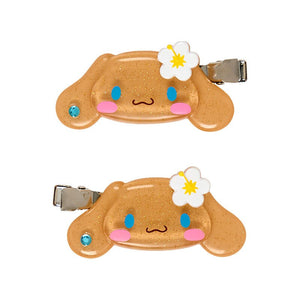 Cinnamoroll Mini Hair Clip Set (Suntan Series) Accessory Japan Original
