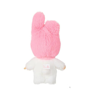 My Melody x Monchhichi Plush Mascot Keychain (Chimutan) Accessory Aliquantum International Inc
