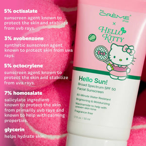 Hello Kitty x The Crème Shop Hello Sun! Broad Spectrum (SPF 50) Beauty The Crème Shop